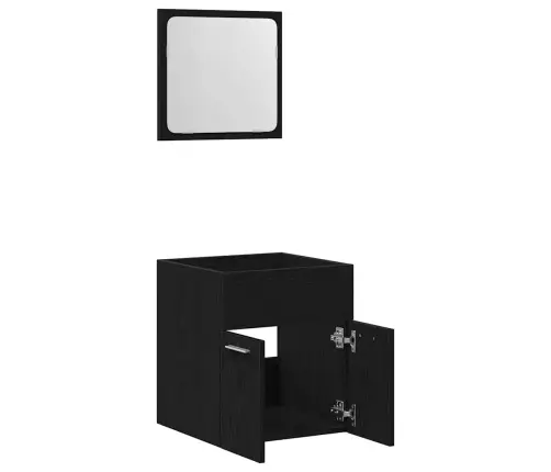 2-Daļīgs Vannasistabas Mēbeļu Komplekts, Inženierijas Koks Vidaxl