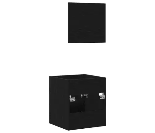 2-Daļīgs Vannasistabas Mēbeļu Komplekts, Inženierijas Koks Vidaxl