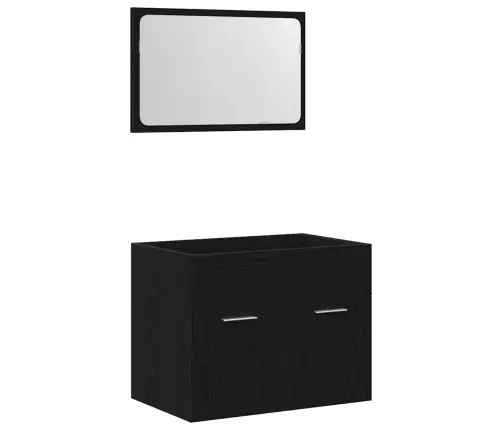 2-Daļīgs Vannasistabas Mēbeļu Komplekts, Inženierijas Koks Vidaxl