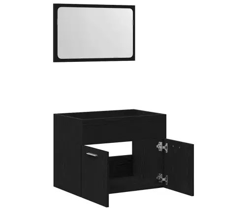 2-Daļīgs Vannasistabas Mēbeļu Komplekts, Inženierijas Koks Vidaxl