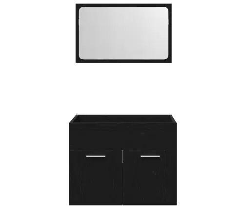 2-Daļīgs Vannasistabas Mēbeļu Komplekts, Inženierijas Koks Vidaxl