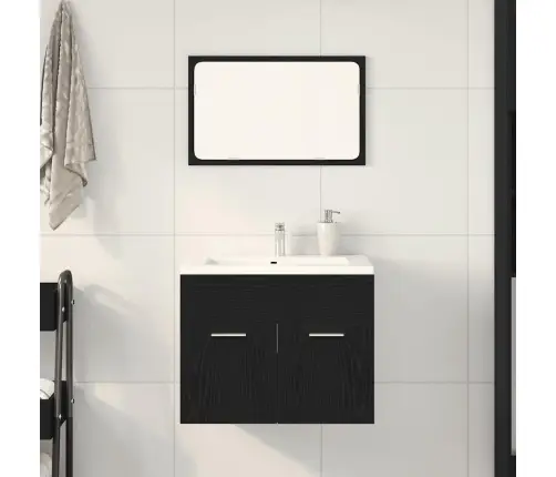 2-Daļīgs Vannasistabas Mēbeļu Komplekts, Inženierijas Koks Vidaxl