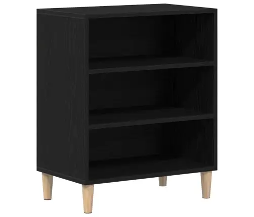 Bufete, Melns Ozols, 57X35X70 Cm, Inženiertehniskā Koksne Vidaxl