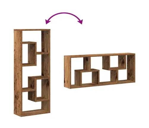 Sieninė Lentyna, Senovinė Mediena, 36X16X90cm Inžinerinė Mediena