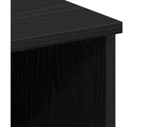 Naktsgaldiņi 2 Gabali Melns Ozols 50X32X60Cm Inženierijas Koks Vidaxl