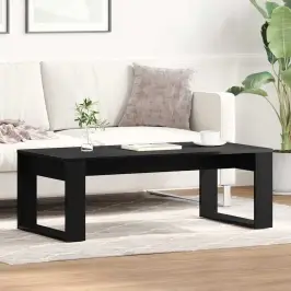 Kavos Staliukas Juoda Ąžuolo 102 X 50 X 35 Cm Apdirbta Mediena