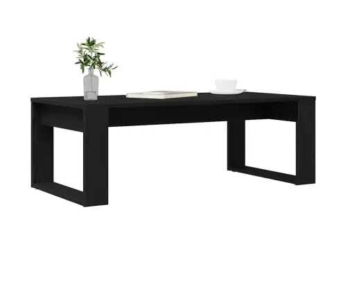 Kavos Staliukas Juoda Ąžuolo 102 X 50 X 35 Cm Apdirbta Mediena