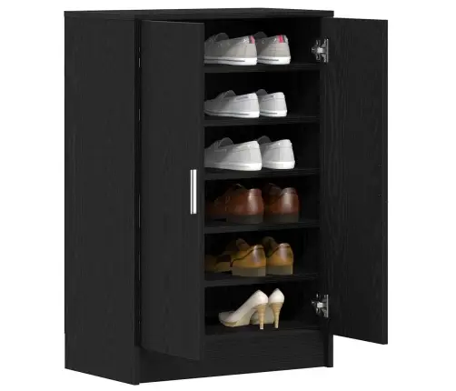 Spintelė Batams, Juodasis Ąžuolas, 60X35X92cm Apdirbta Mediena