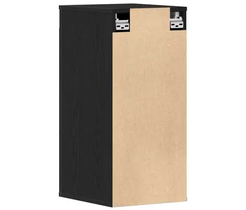 Apavu Skapis, Melns Ozols, 32X35X70 Cm, Inženierijas Koks Vidaxl