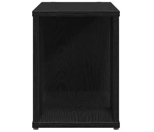 Tv Skapis Melns Ozols 60X40X40 Cm, Inženierijas Koks Vidaxl