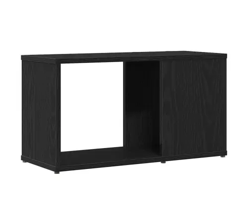 Tv Skapis Melns Ozols 60X40X40 Cm, Inženierijas Koks Vidaxl