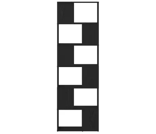 Raamaturiiul/Ruumijagaja, Must Tamm, 60 X 24 X 186 Cm