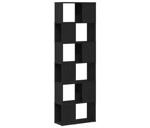 Raamaturiiul/Ruumijagaja, Must Tamm, 60 X 24 X 186 Cm