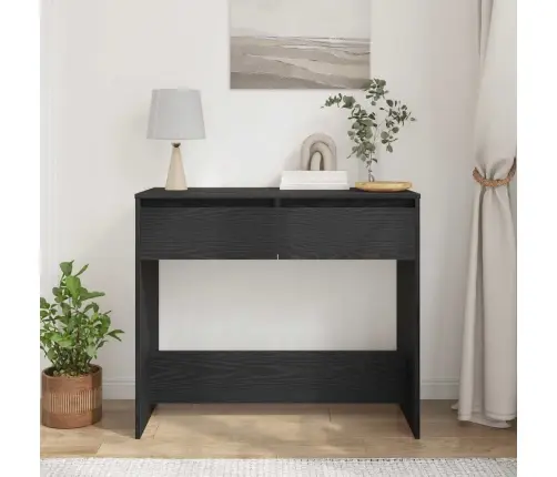 Konsoollaud, Must Tamm, 89X41X76,5 cm Tehispuit