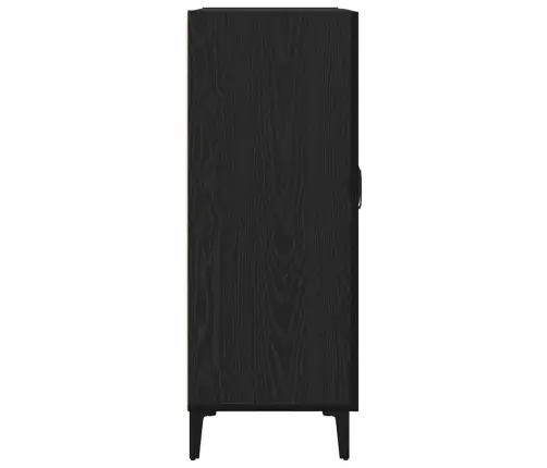 Puhvetkapp, Must Tamm, 69,5 X 34 X 90 cm Tehispuit