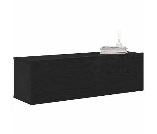 Telerikapp 2 Pcs Must 100 X 30 X 30 Cm Tehispuit