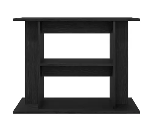 Akvārija Statīvs, Melns Ozols, 80X35X60 Cm, Inženierijas Koks Vidaxl