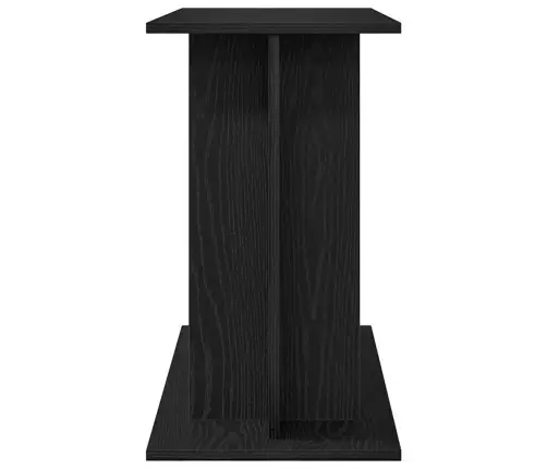 Akvārija Statīvs, Melns Ozols, 80X35X60 Cm, Inženierijas Koks Vidaxl
