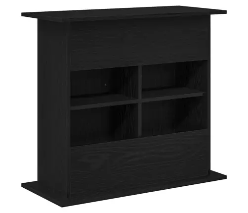 Akvārija Statīvs, Melns Ozols, 81X36X73 Cm, Inženierijas Koks Vidaxl