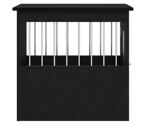 Suņu Būra Mēbeles, Melns Ozols, 62X45X59 Cm, Inženierkoks Vidaxl