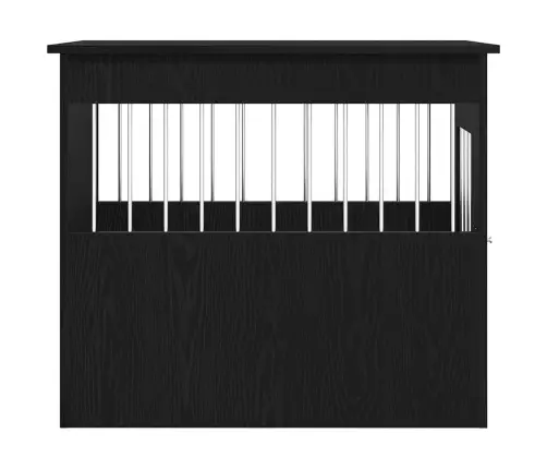 Suņu Būra Mēbeles, Melns Ozols, 80X55X68 Cm, Inženierkoks Vidaxl