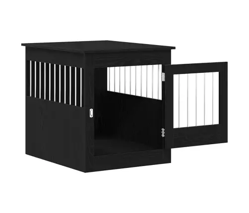 Šuns Narvas, Juodo Ąžuolo Spalvos, 64,5X80X71 cm Inžinerinė Mediena