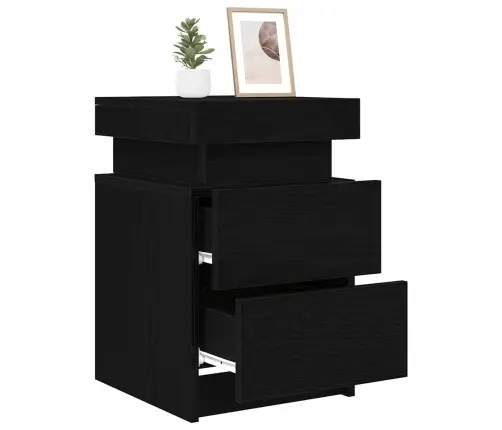 Öölambi Kapp Sahtliga Must Tamm 35 X 39 X 55 Cm Tehispuit