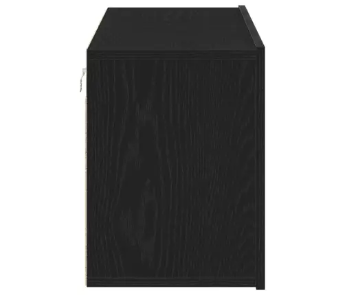 Tv Skapīši, 2 Gab., Melns Ozols, 120X30X41 Cm, Inženierkoks Vidaxl