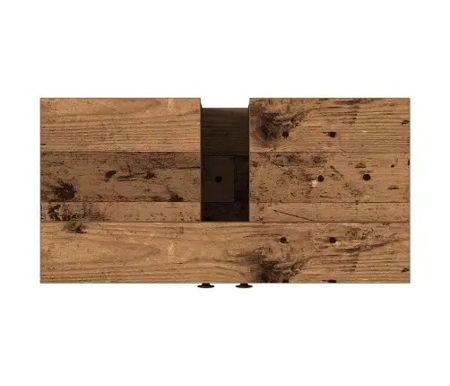 Izlietnes Skapītis, Veca Koka, 60X30X60 Cm, Inženierijas Koks Vidaxl