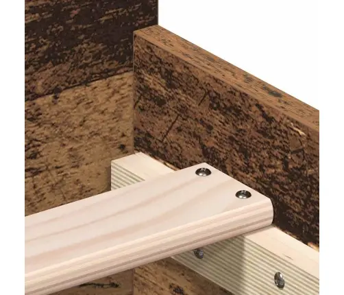 Gultas Rāmis Bez Matrača, 75X190 Cm, Inženierijas Koks Vidaxl