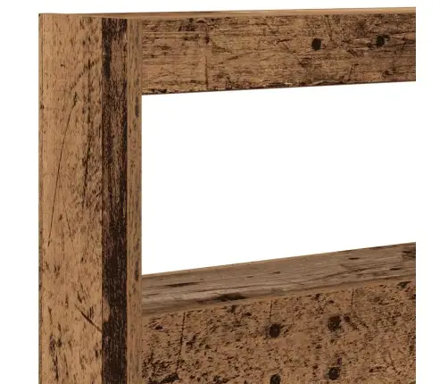 Voodipeatsi Kapp Led-Tuledega, Vana Puit, 180X17X102 Cm