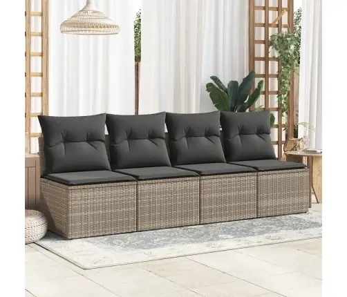 2-Osaline Aiadiivani Komplekt Patjadega, Hall, Rotang/Akaatsia