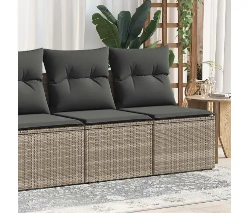 2-Osaline Aiadiivani Komplekt Patjadega, Hall, Rotang/Akaatsia