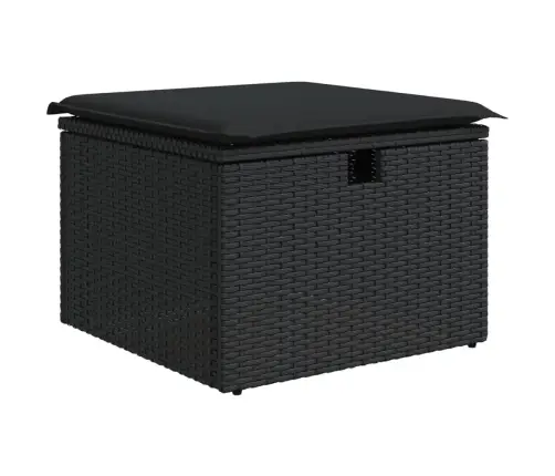 4-Daļīgs Dārza Dīvāna Komplekts Ar Matračiem, Pe Rotangpalma Vidaxl