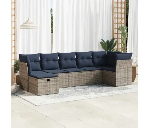 7-Osaline Aiadiivani Komplekt Patjadega, Hall, Polürotang