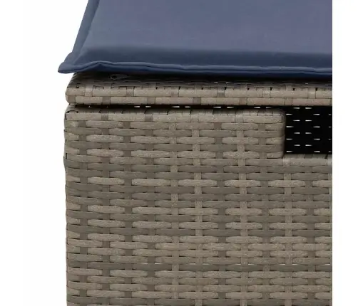 8-Osaline Aiadiivani Komplekt Patjadega, Hall, Polürotang