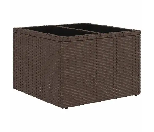 9-Osaline Aiadiivani Komplekt Patjadega, Pruun, Polürotang