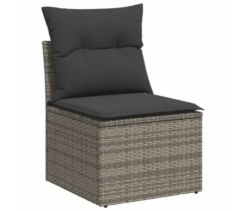 8-Osaline Aiadiivani Komplekt Patjadega, Hall, Polürotang