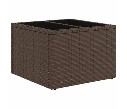 9-Osaline Aiadiivani Komplekt Patjadega, Pruun, Polürotang