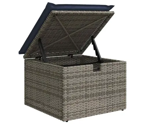 8-Daļīgs Dārza Dīvāna Komplekts Ar Matračiem, Pelēks Pe Pinums Vidaxl 8-Daļīgs Dārza Dīvāna Komplekts Ar Matračiem, Pelēks Pe Pinums Vidaxl