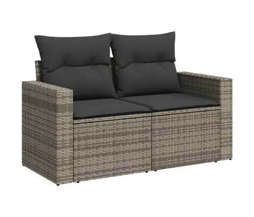 8-Osaline Aiadiivani Komplekt Patjadega, Hall, Polürotang