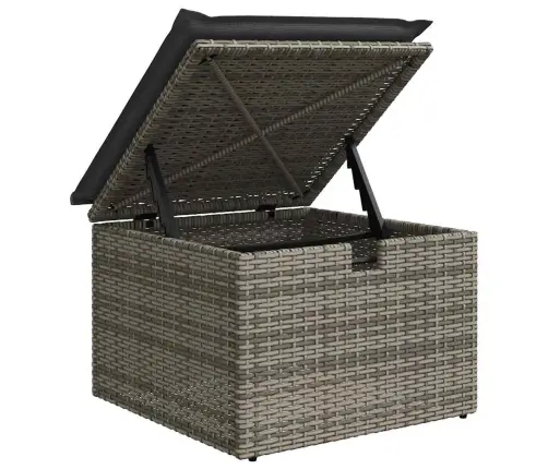 7-Osaline Aiadiivani Komplekt Patjadega, Hall, Polürotang