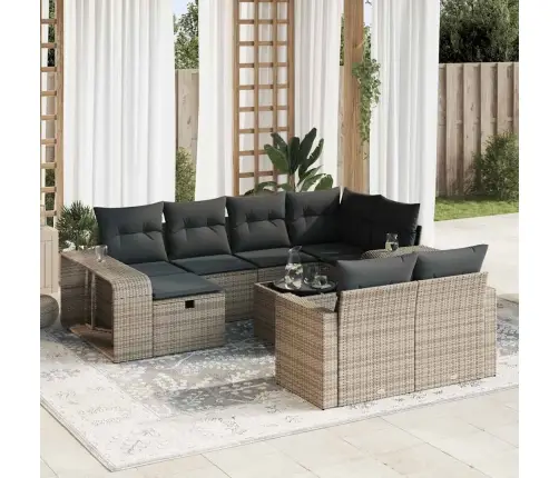 11-Osaline Aiadiivani Komplekt Patjadega, Hall, Polürotang