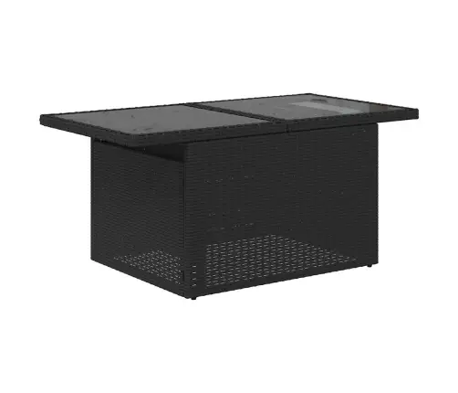 6-Osaline Aiadiivani Komplekt Patjadega, Must, Polürotang