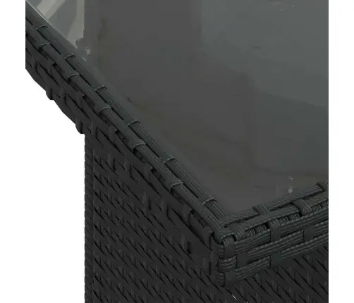 5-Daļīgs Dārza Dīvāna Komplekts Ar Matračiem, Pe Rotangpalma Vidaxl