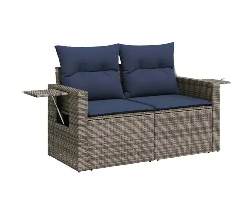 Sodo Komplektas Su Pagalvėlėmis, 7 Dalių, Poliratanas