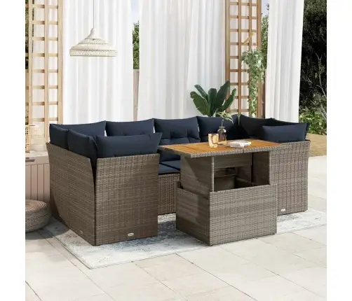 7-Osaline Aiadiivani Komplekt Patjadega, Hall, Polürotang