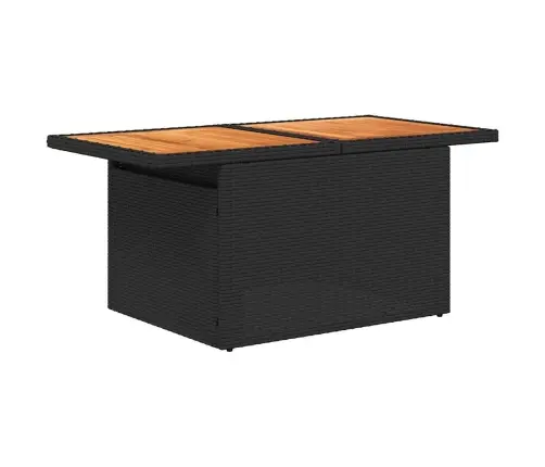 11-Osaline Aiadiivani Komplekt Patjadega, Must, Polürotang 11-Osaline Aiadiivani Komplekt Patjadega, Must, Polürotang