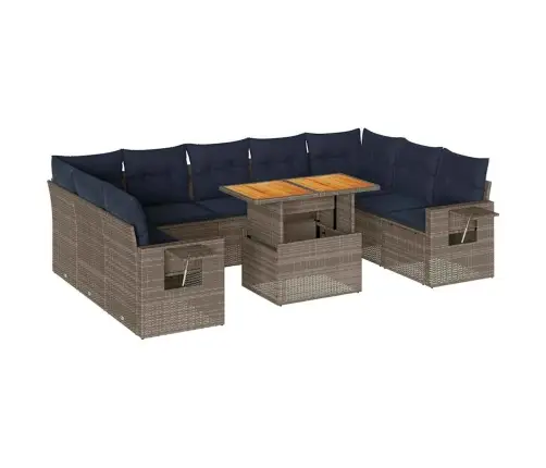 10-Osaline Aiadiivani Komplekt Patjadega, Hall, Polürotang