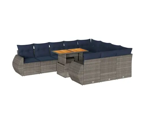 11-Osaline Aiadiivani Komplekt Patjadega, Hall, Polürotang